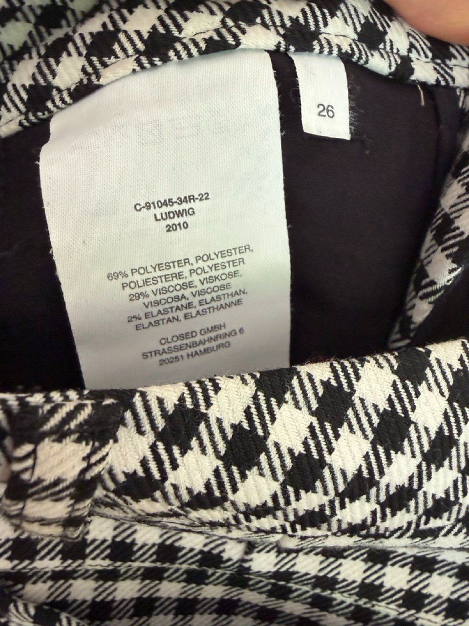 Closed Pantaloni: CLOSED HOSE MODELL LUDWIG GRÖSSE 26 – Usato da Zürich venduto da jonny_s 5
