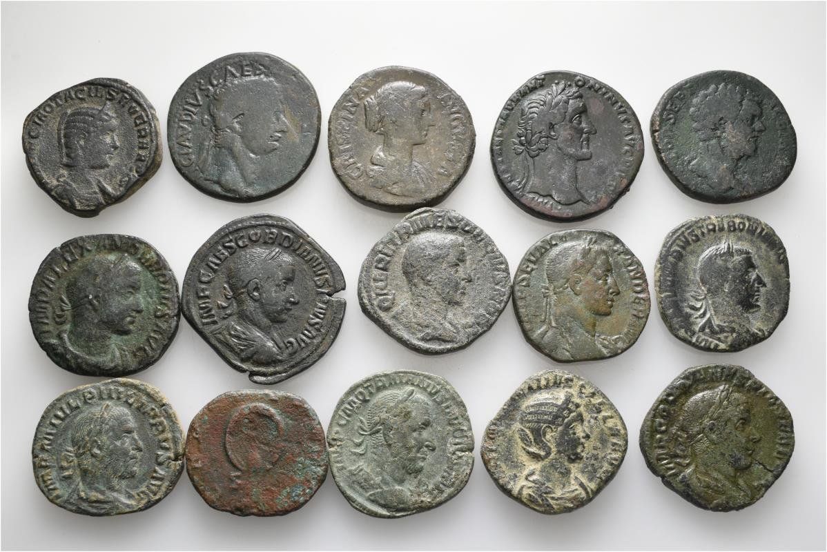 Tutti le monete: ANTONINUS PIUS Sestertius – Usato da La Sarraz venduto da classicworldcoins 3