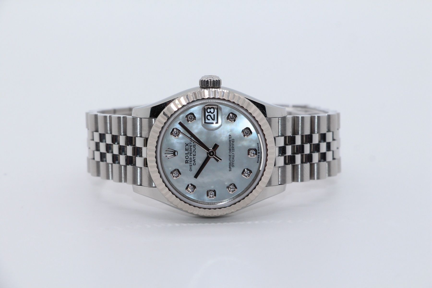 Rolex Orologi: Rolex Datejust 31 MOP Diamonds Ref. 278274, Full-Set 1. Hand – Usato da Zug venduto da eMDi_Collection 1