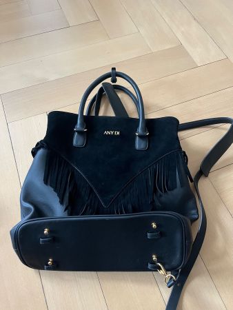 LUXUS: ANY DI-original Rucksack/Tasche NEU schwarz&Echtgold