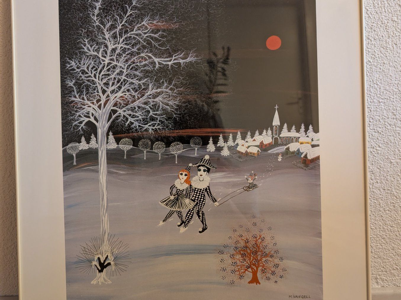 Foto & Immagini: Bild "Fasnacht" von M. Ivan Grill, gerahmt – Usato da Pfyn venduto da Magra02 1