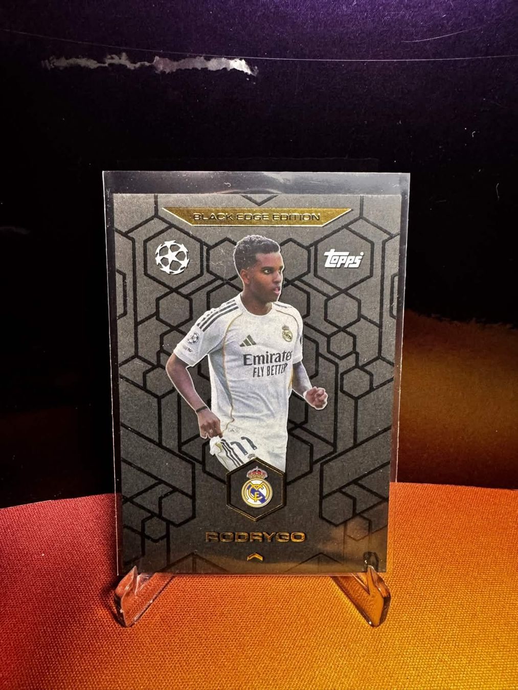 Topps Carte collezionabili: Rodrygo / Topps Match Attax / Black Edge Edition BE4 – Nuovo (secondo la descrizione) da Berneck venduto da GL-Tradingcards