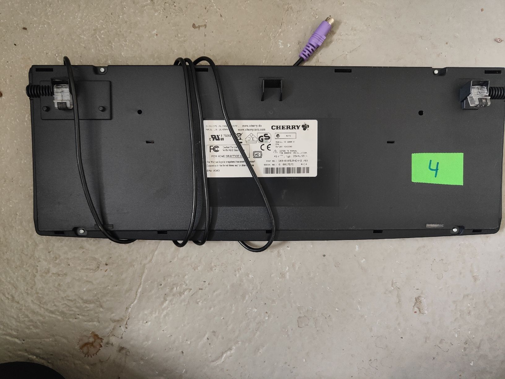 Tastiere: CHERRY Tastatur Schwarz  – Usato da Möriken AG venduto da ste_sdp9 1