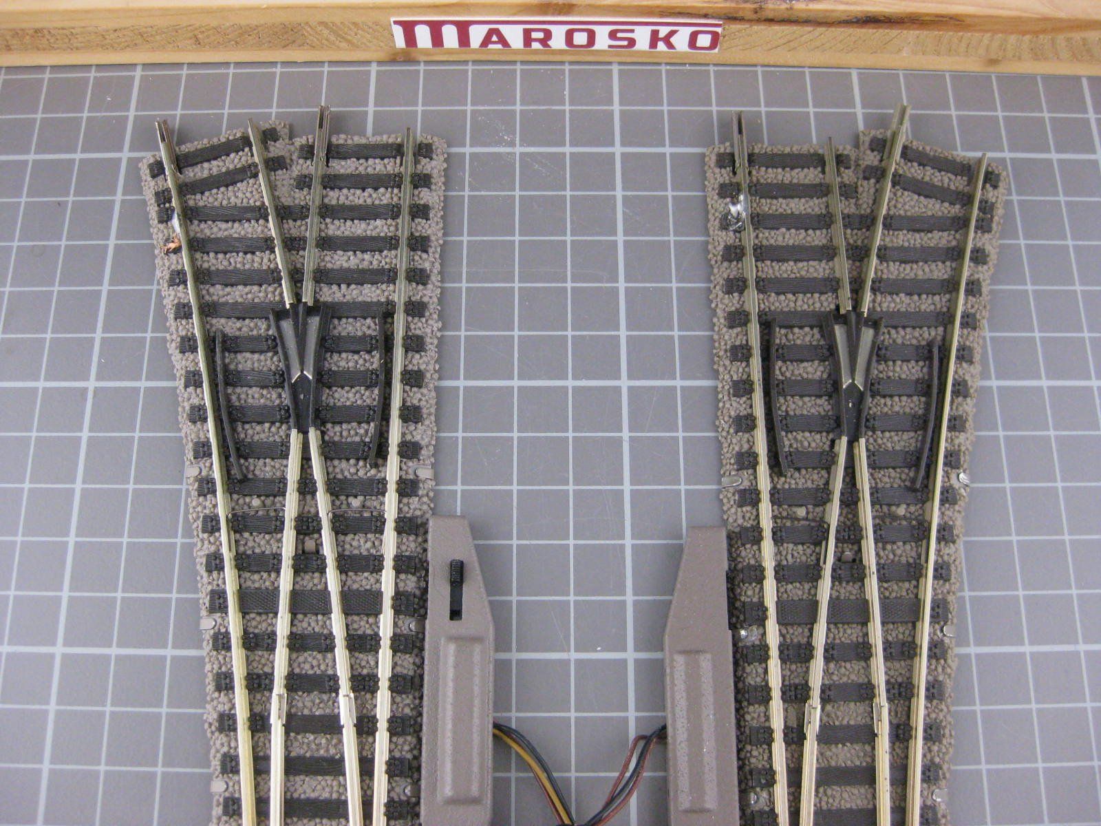 Fleischmann Modellini di ferrovie: Fleischmann  Profigleis  el. Weichenpaar 6140, geprüft, ohn – Usato da Malters venduto da Marosko 2
