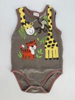Body mit Giraffe und Tiger Gr. 74/80 von Smile 