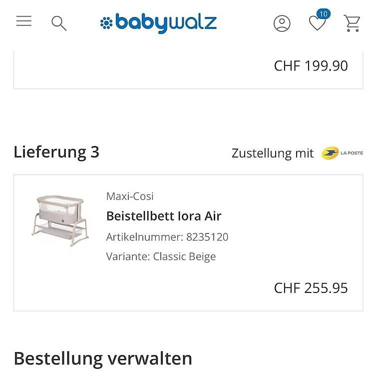 Berceaux: Maxi-Cosi Lora Air – D'occasion à Corminboeuf par Zyna85 4