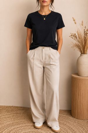T-SHIRT NOIR FEMME