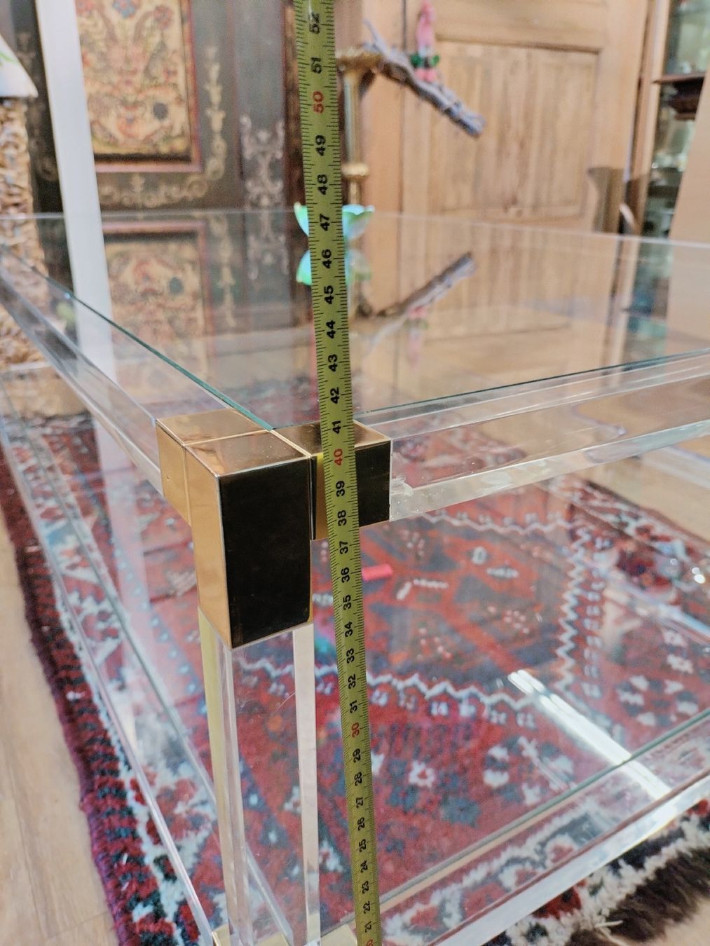 Tables: Acrylglass couchtisch  H40B80T130cm – D'occasion à Zwingen par inf_2blh 2