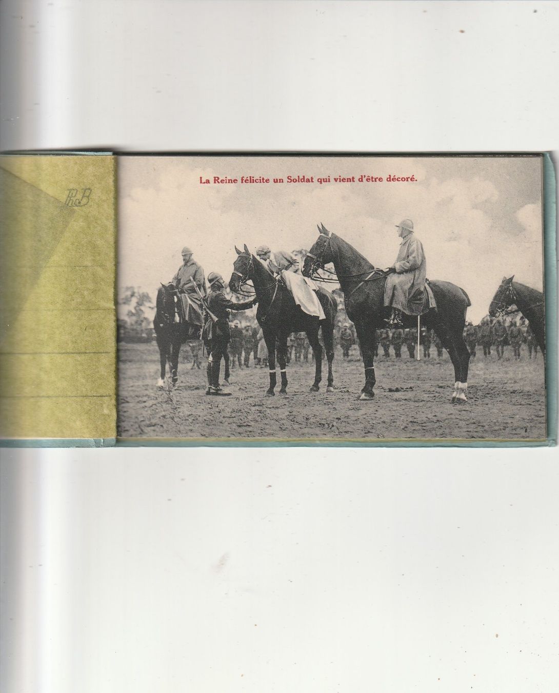 Cartoline postali: AK-Heft mit 10 Ak der Belgischen Armee – Usato da Rorschacherberg venduto da fratovi2 2