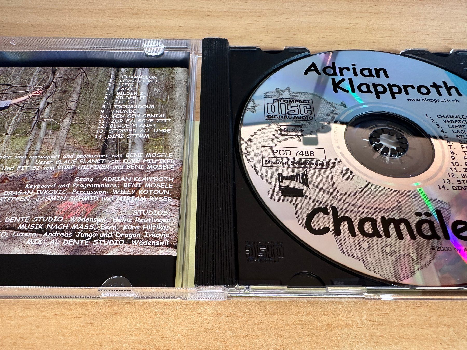 CD: Adrian Klapproth – Chamäleon – Usato da Rikon im Tösstal venduto da Alpenmutz 2