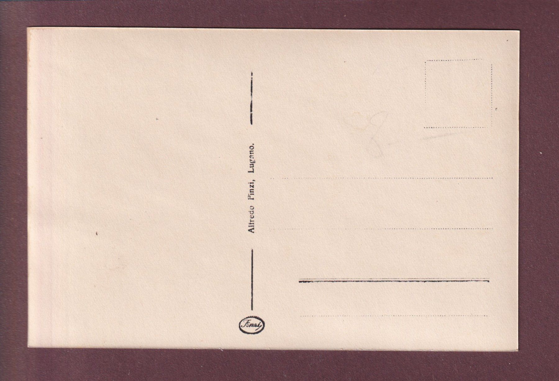 Cartoline postali: LUGANO - S. Lorenzo – Usato da Pully venduto da nicecards 1