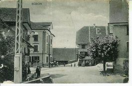 Büron LU  Rest. Sonne Dorfplatz  ca. 1920  gut erhalten