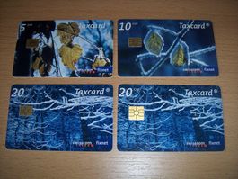 Taxcards 5, 10, 20 CHF Swisscom Fixnet Konvolut