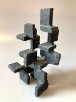 🌟 Bronzeskulptur moderne abstrakte Desginer 60er / 70er 🌟