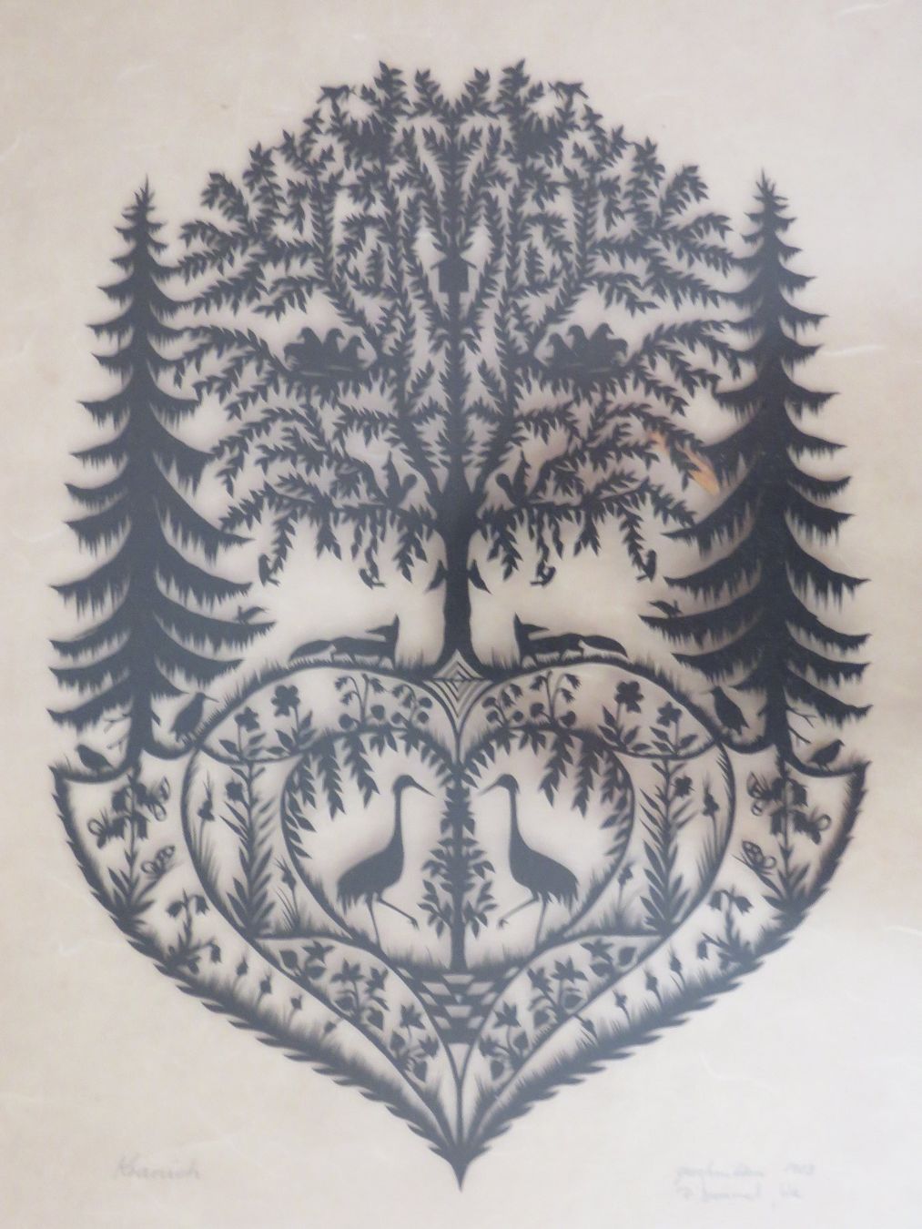 Arts picturaux & lithographies: Peter Dummel Scherenschnitt – D'occasion à Bad Ragaz par FutureZ 1