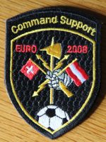 Command Support EURO 2008 Badge