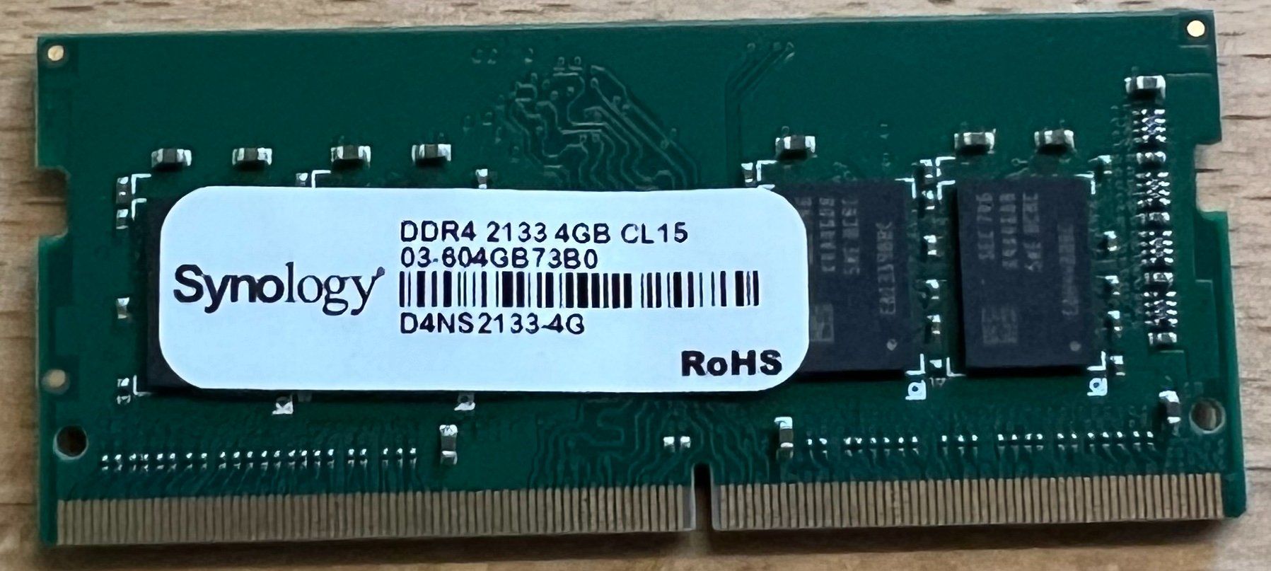 Memoria / RAM: Synology Ram D4NS2133-4G – Usato da Wald ZH venduto da Mysti_mountain
