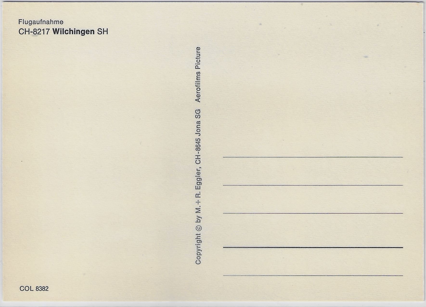 Cartoline postali: Flugaufnahme Wilchingen SH – Antico da Ettingen venduto da Kartenplanet 1