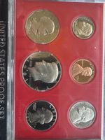USA Proof Set 1981 6-teilig Münzset guter Zustand