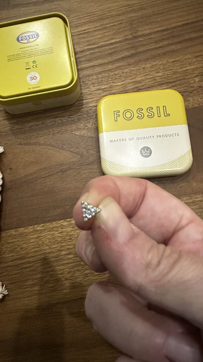Fossil Ohrringe & -stecker: Fossil Ohringe – Neu (gemäss Beschreibung) aus Wasterkingen von Rentier1 1