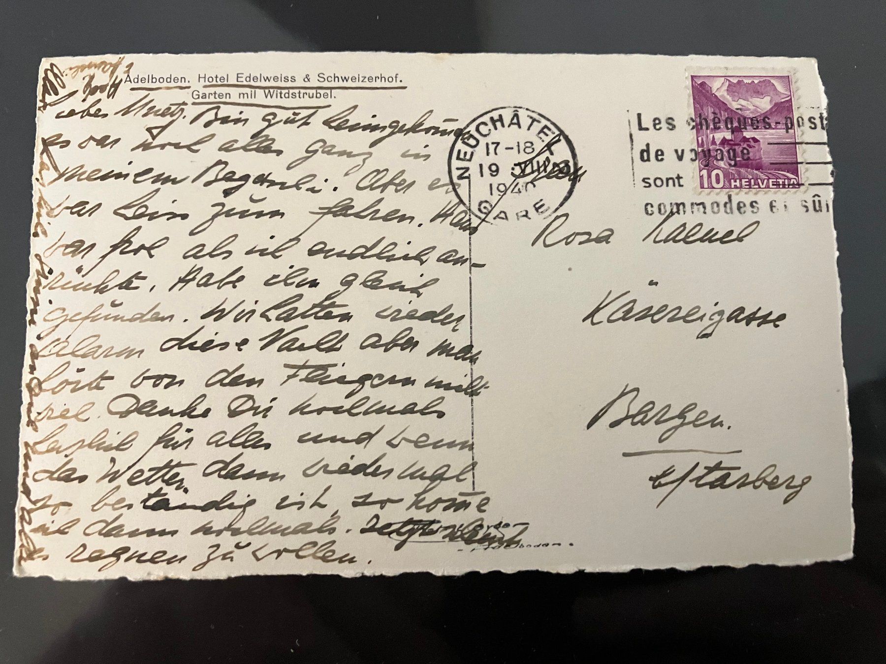 Cartes postales: 2 alte Ansichtskarte von Adelboden – D'occasion à Bolligen par Isebo 1