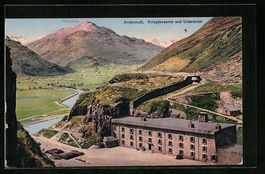 Andermatt, Kriegskaserne und Urseren-Tha