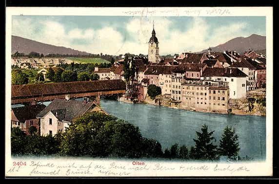 Cartes postales: AK Olten, Gesamtansicht – D'occasion à Berlin par bartko-reher