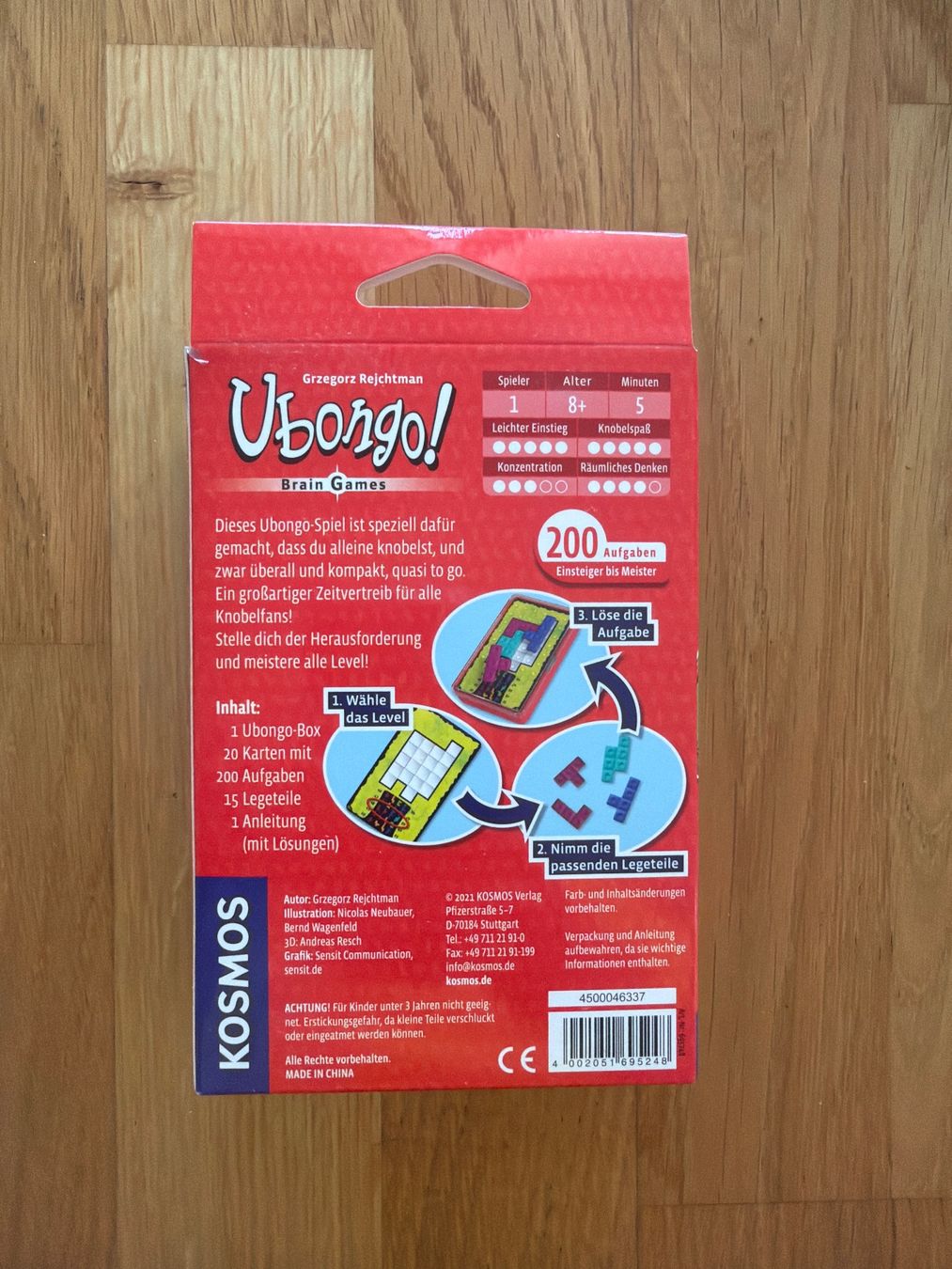 Kosmos Giochi: Ubongo Brain Games – Nuovo (secondo la descrizione) da Steffisburg venduto da perle15 1