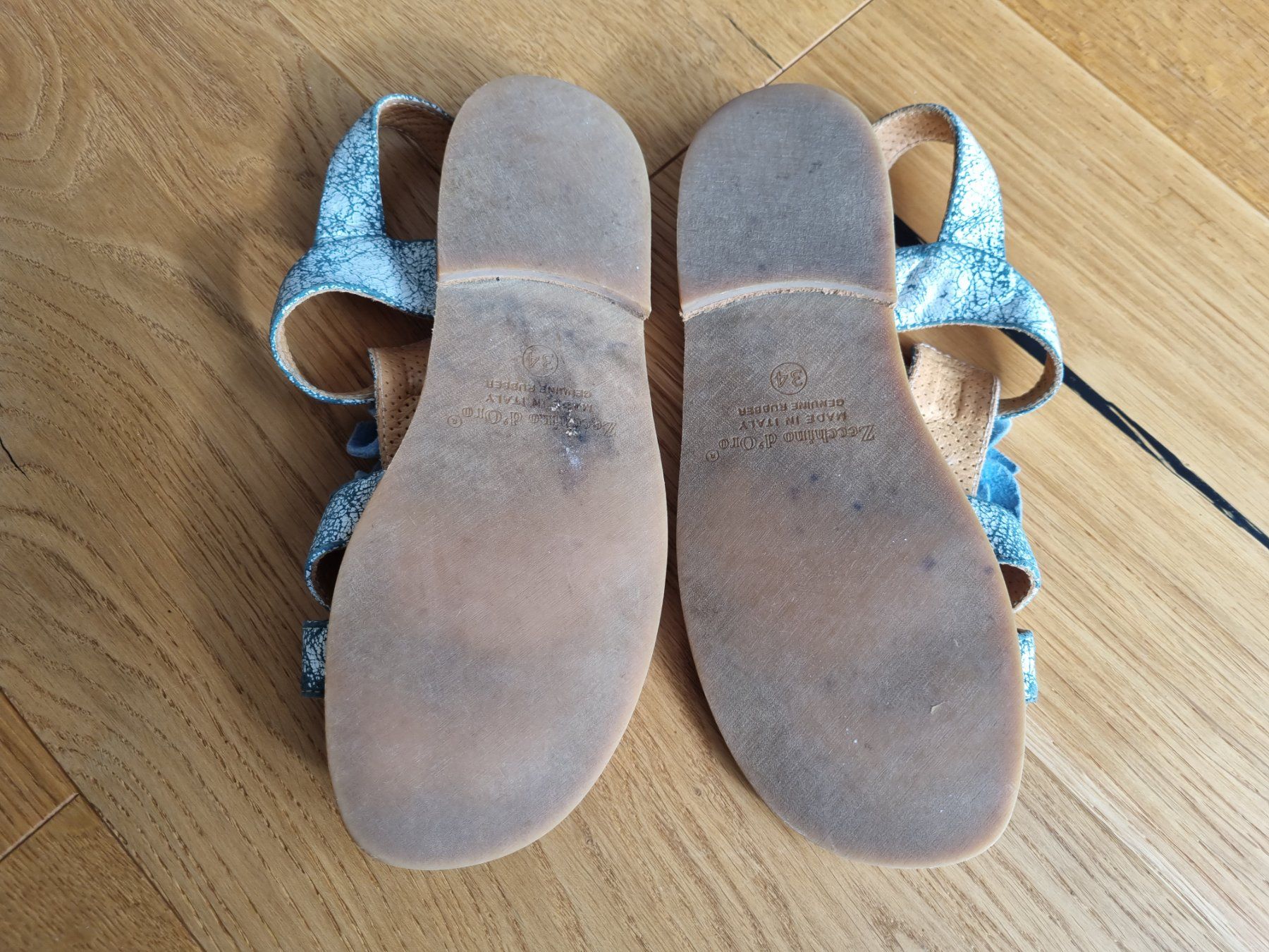Schuhe für Mädchen: Wunderschöne Ledersandalen Gr.34 – Gebraucht aus Brütten von gupi1717 2