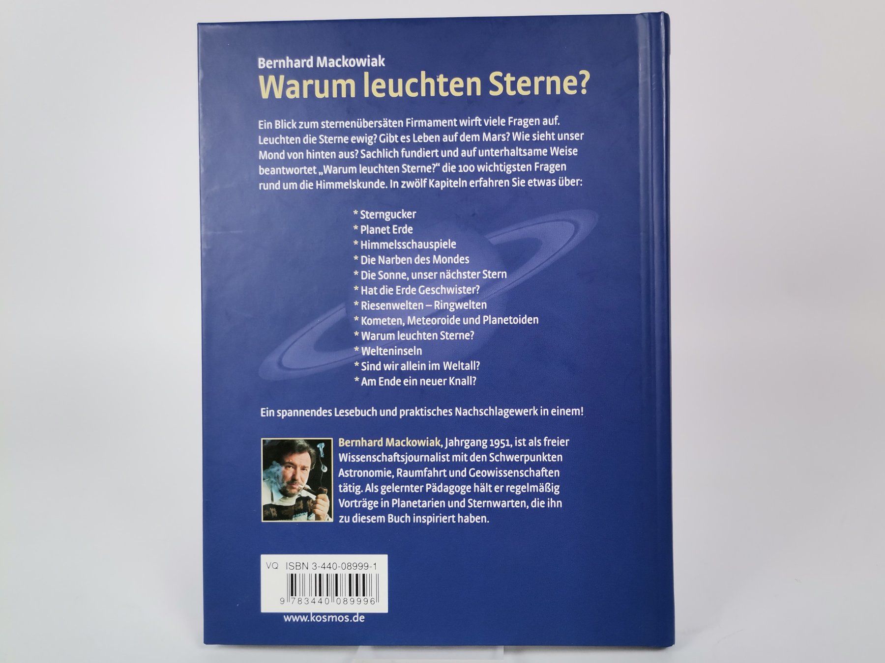 Libri: Buch Warum leuchten Sterne? Bernhard Mackowiak – Usato da Schaffhausen venduto da Restwert_SH 1