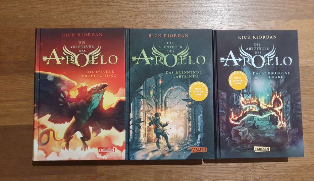 Rick Riordan - Die Abenteuer des Apollo, Bände 1-3 (Neu (gemäss ...
