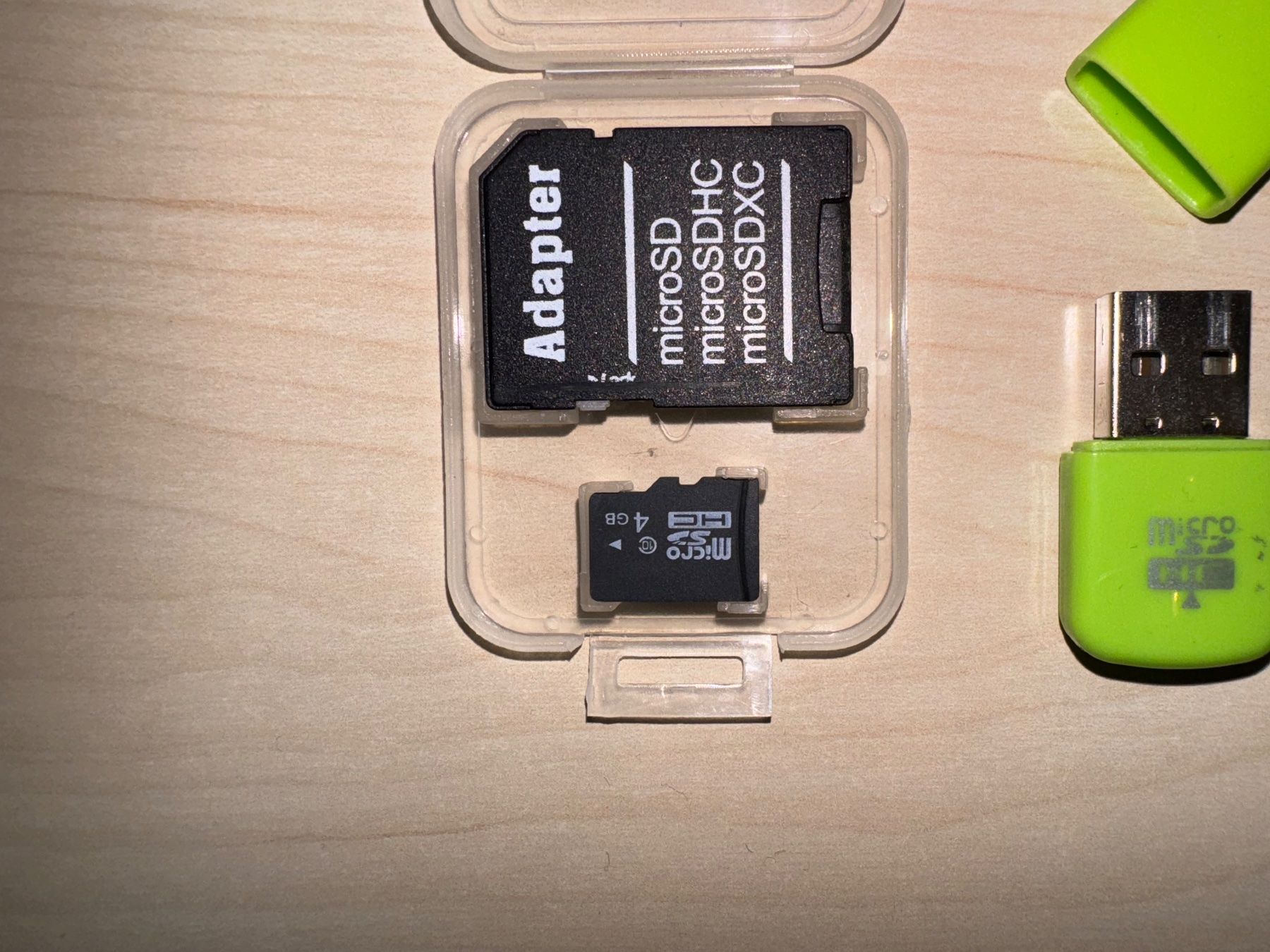 Speicherkarten: Micro SD Karte 4 GB Speicher – Neu (gemäss Beschreibung) aus Neuhausen von Ematrix 2