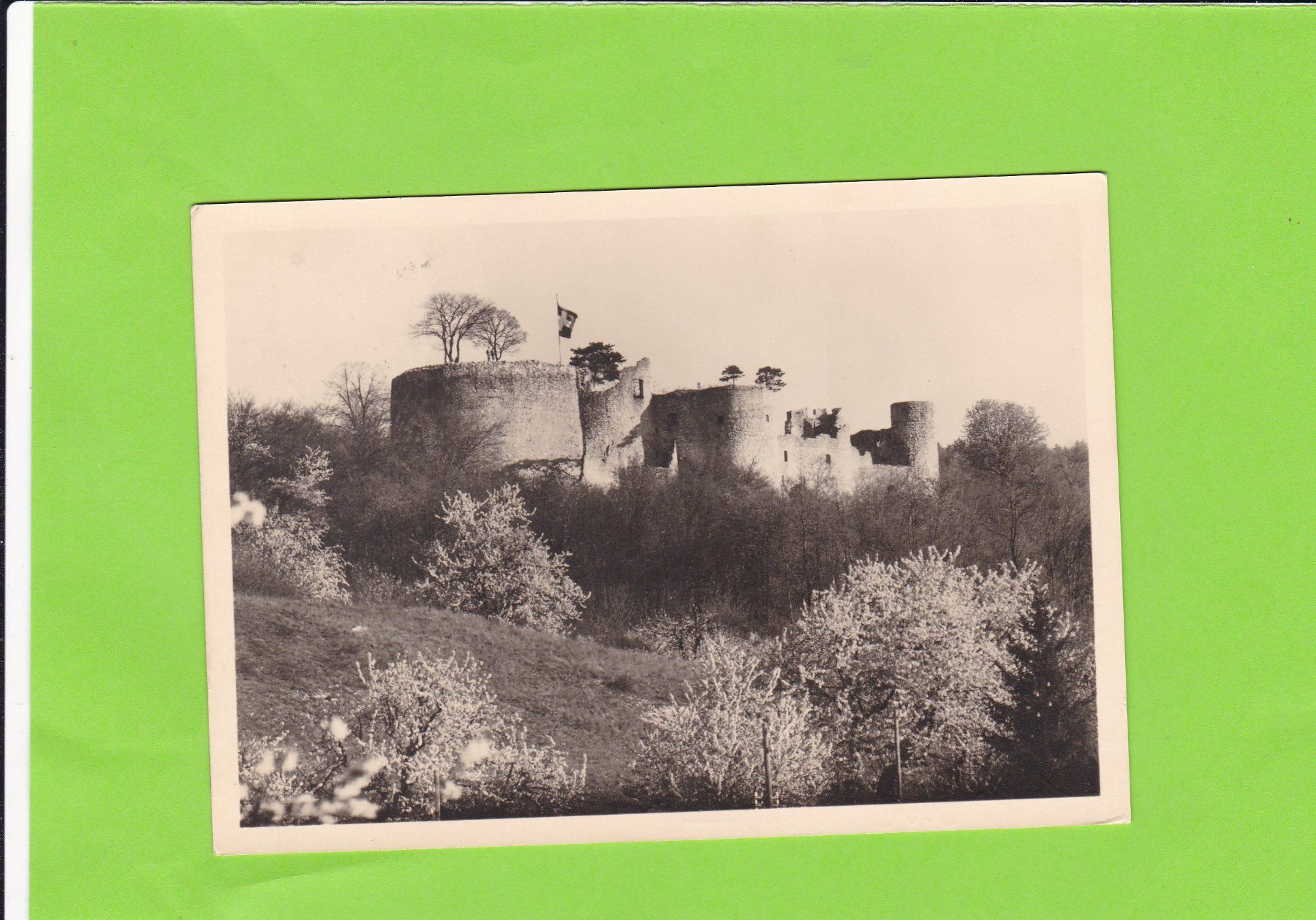 Cartoline postali: Schlossruine Dorneck, Dornach – Usato da St. Peterzell venduto da neckertal