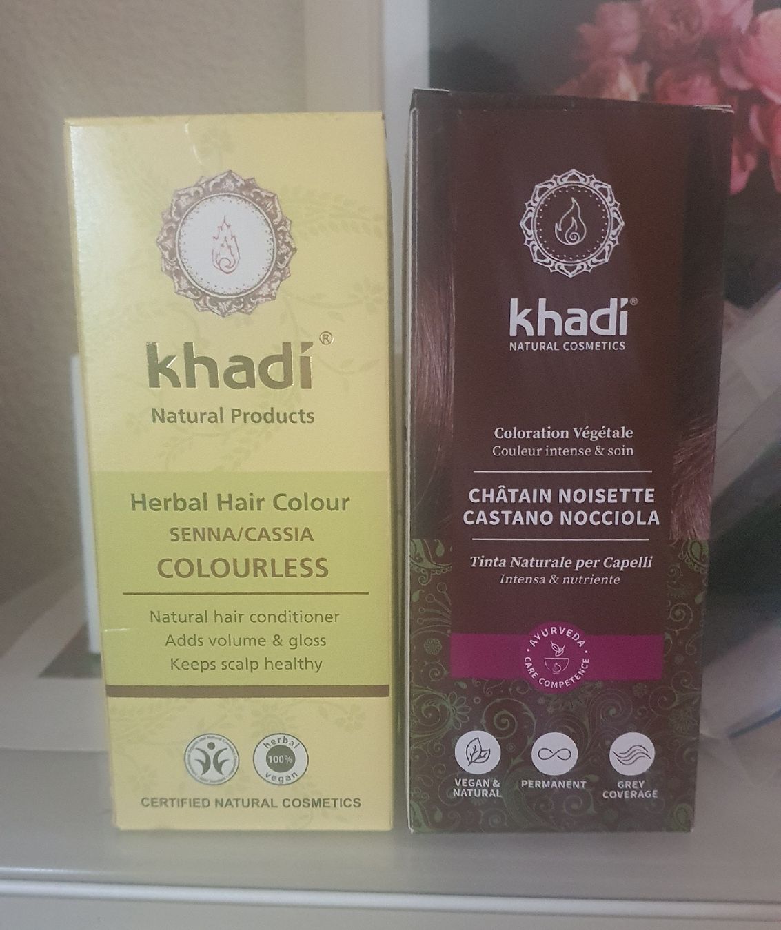 Tinte: Khadi Pflanzenhaarfarbe  – Nuovo e nell'imballaggio originale da Rieden SG venduto da Erda3