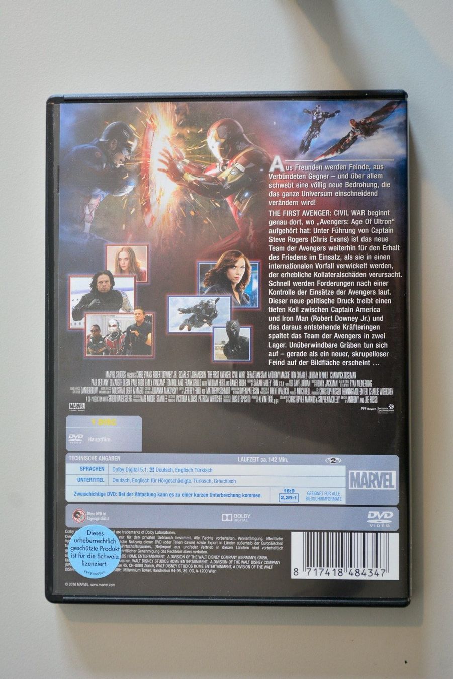 Tutti i DVDs: DVD - Marvels Civil War – Usato da Oftringen venduto da yan_ht2y 1