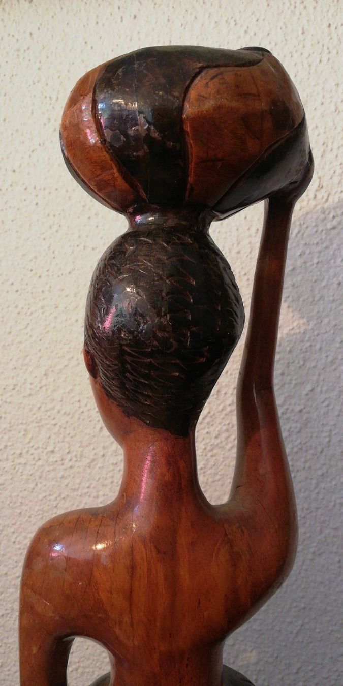Skulpturen & Statuen: Afrikanische Kunst - Holz Skulptur 74 cm Ruanda – Gebraucht aus Emmenbrücke von Ulisse-22 7