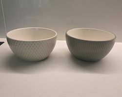 2x Migros Kitchen&Co Schüssel (pastellgrün + beige), NP 10.-