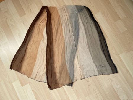 Les Copains 100% Seide Foulard / Schal