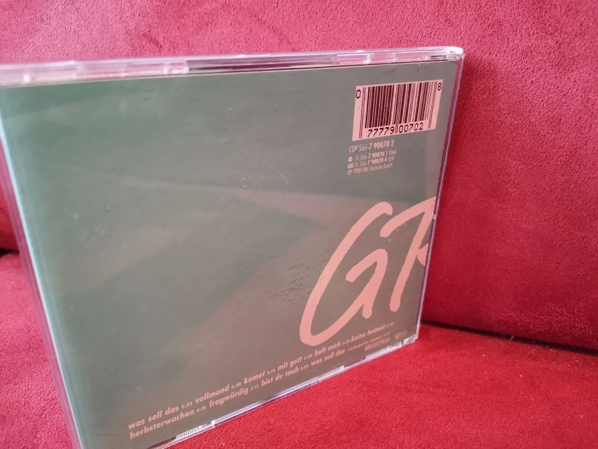CD: Grönemeyer Ö CD – Usato da Zofingen venduto da noise123 1