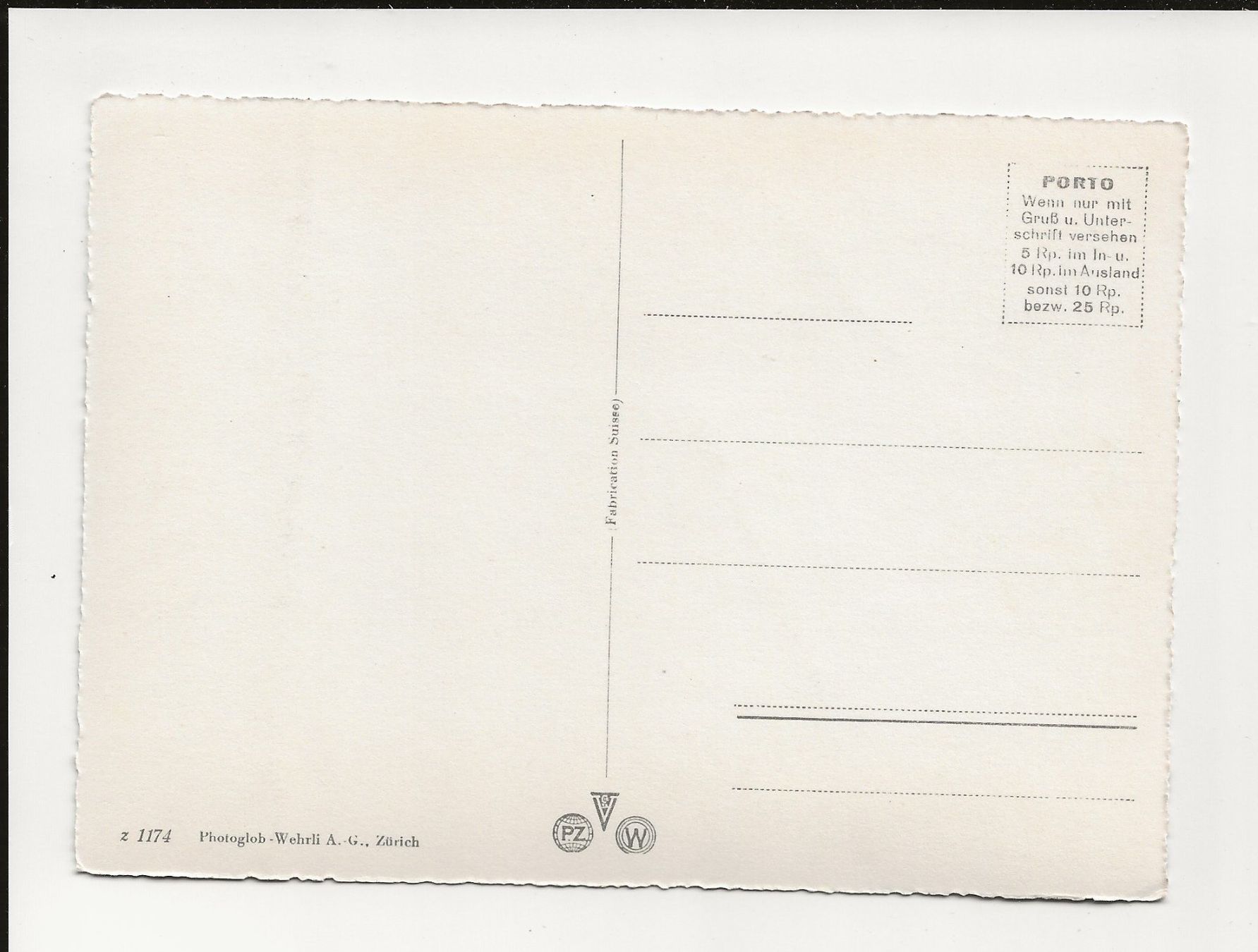 Cartoline postali: AK ca. 1950 Säntisbahn mit Blick auf Bodensee – Usato da Greifensee venduto da 315WDO 1