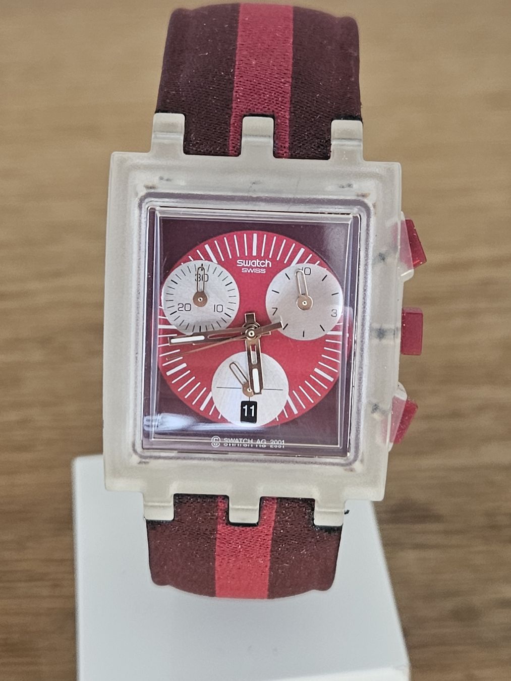 Swatch Uhren: Swatch Square Chrono 31mm – Gebraucht aus Flamatt von pie_f9zm 2