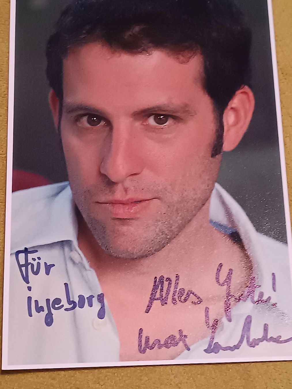 Autographes: Max Landgrebe - handsigniert – D'occasion à Menziken par Autogramme