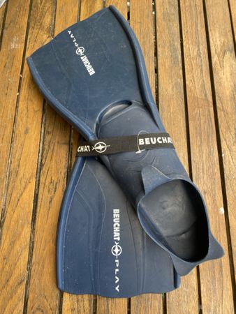 Neue Beuchat Play Schwimmflossen, Grösse 40-41, Top Zustand!