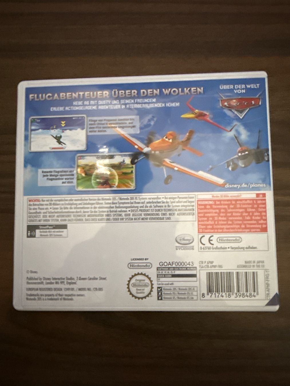 Nintendo Giochi: PLANES 3DS – Usato da Châtelaine venduto da jas_9wnr 2