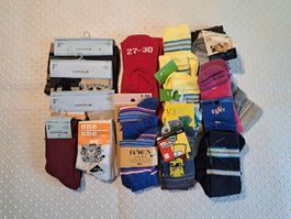 27 Paar Socken für Kinder Gr. 27-30 Mix Super Angebot!