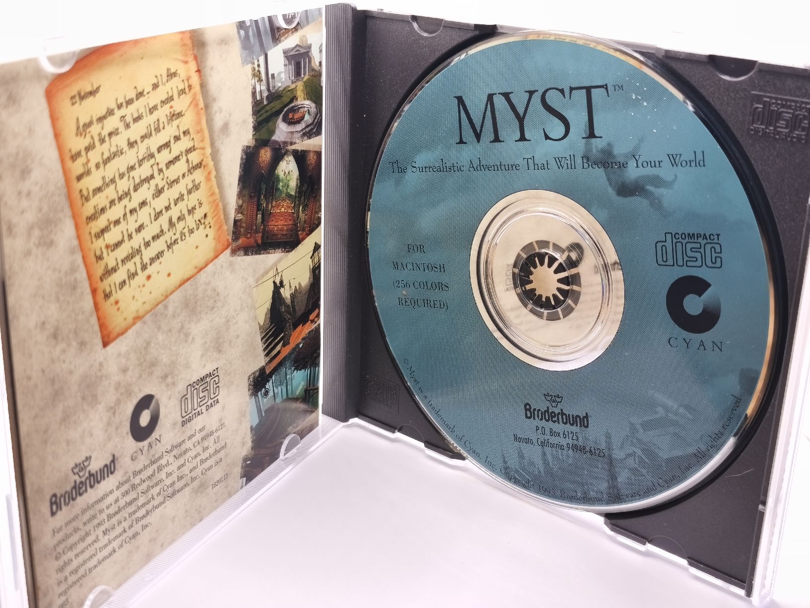 Giochi: Jeu vidéo Myst Macintosh CD-ROM Broderbund – Usato da Conthey venduto da Th3gr4yf0x 1
