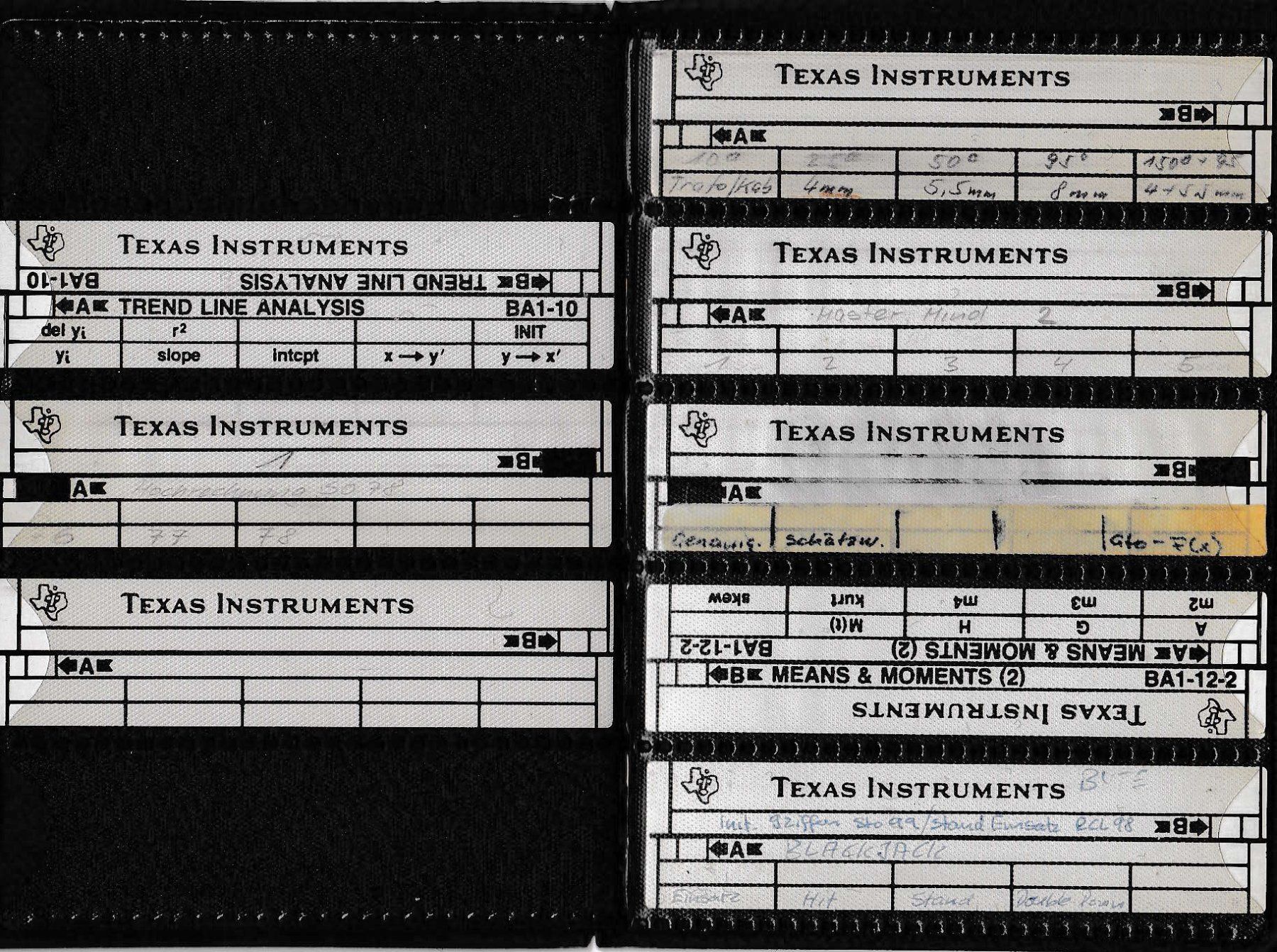 Texas Instruments Taschenrechner: Texas Instruments SR 52 – Gebraucht aus Wangen ZH von Jleh 4