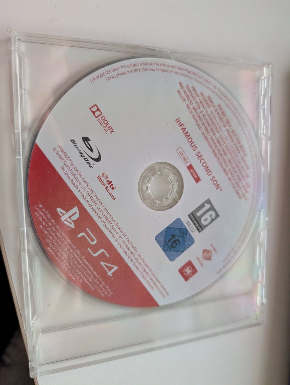 Sony Giochi: Infamous Second Son - Playstation 3 Promo Game PS3 – Usato da Hünenberg See venduto da SpecialEditionGaming