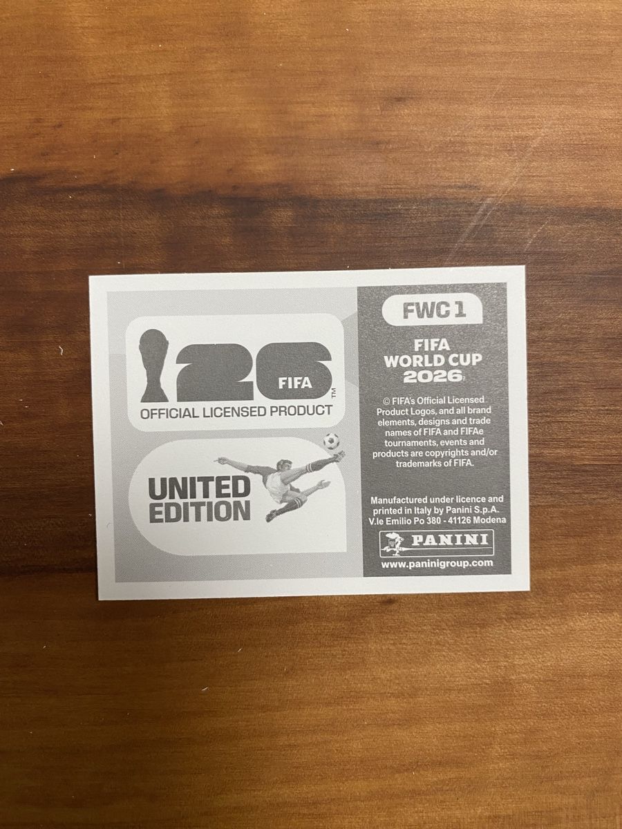 Panini Carte collezionabili: Panini FWC 1 – Nuovo e nell'imballaggio originale da Gränichen venduto da lia_1997_ 1