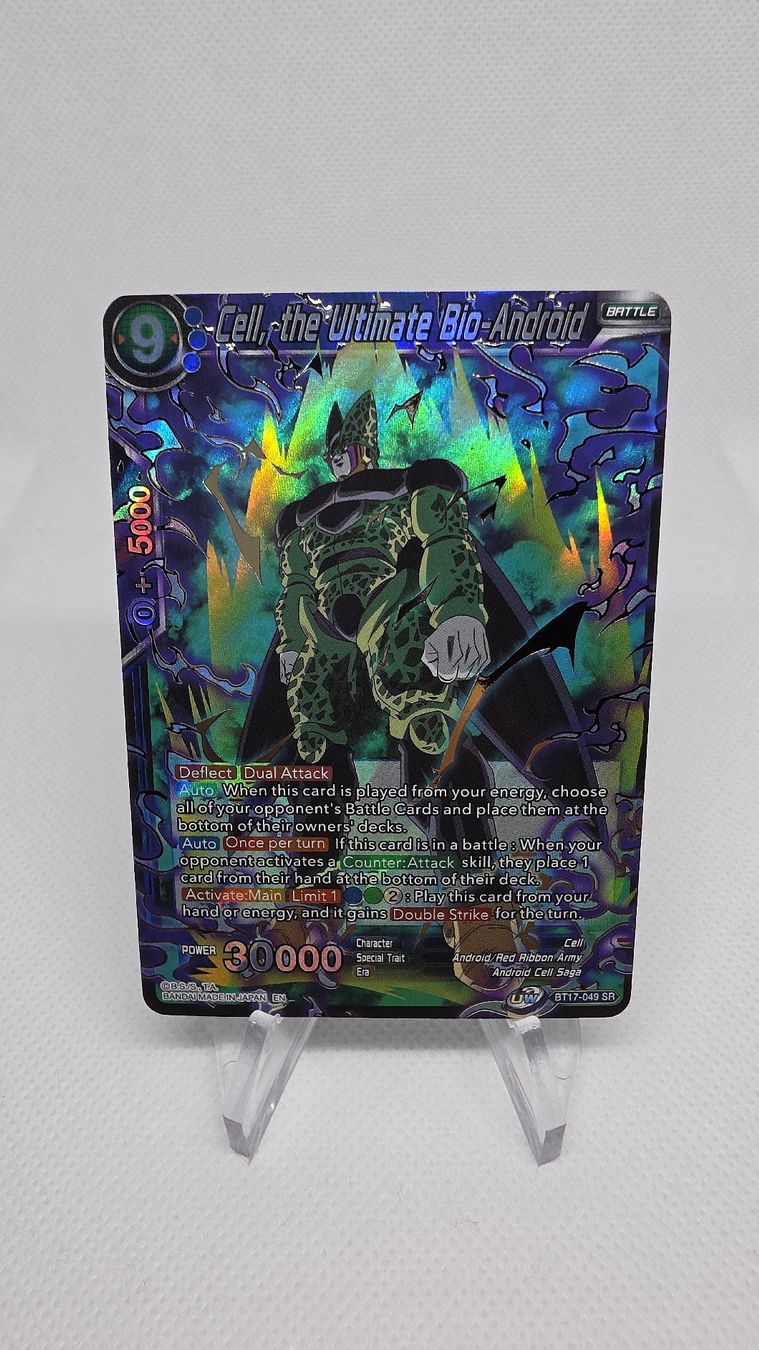 Bandai Sammelbilder & Trading cards: Dragon Ball Card Game Cell Ultimate Bio-Android BT17-049 – Neu (gemäss Beschreibung) aus Sirnach von Halk_TCG